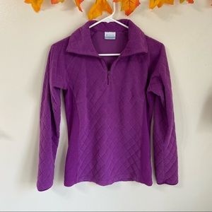 Columbia Women’s Quarter Zip Pullover - Sz XS